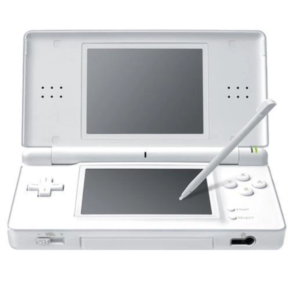 White Nintendo DS lite