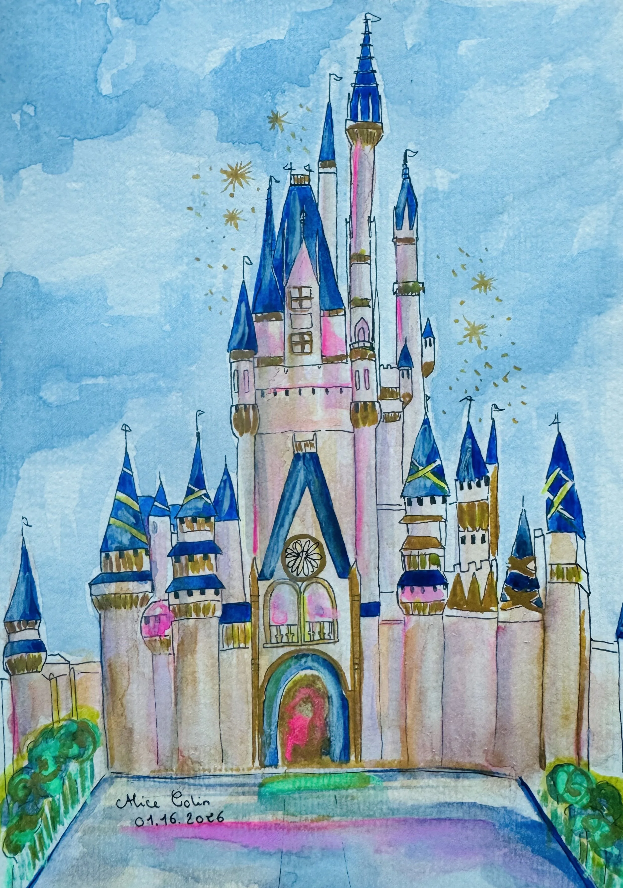 Disneyworld Castle