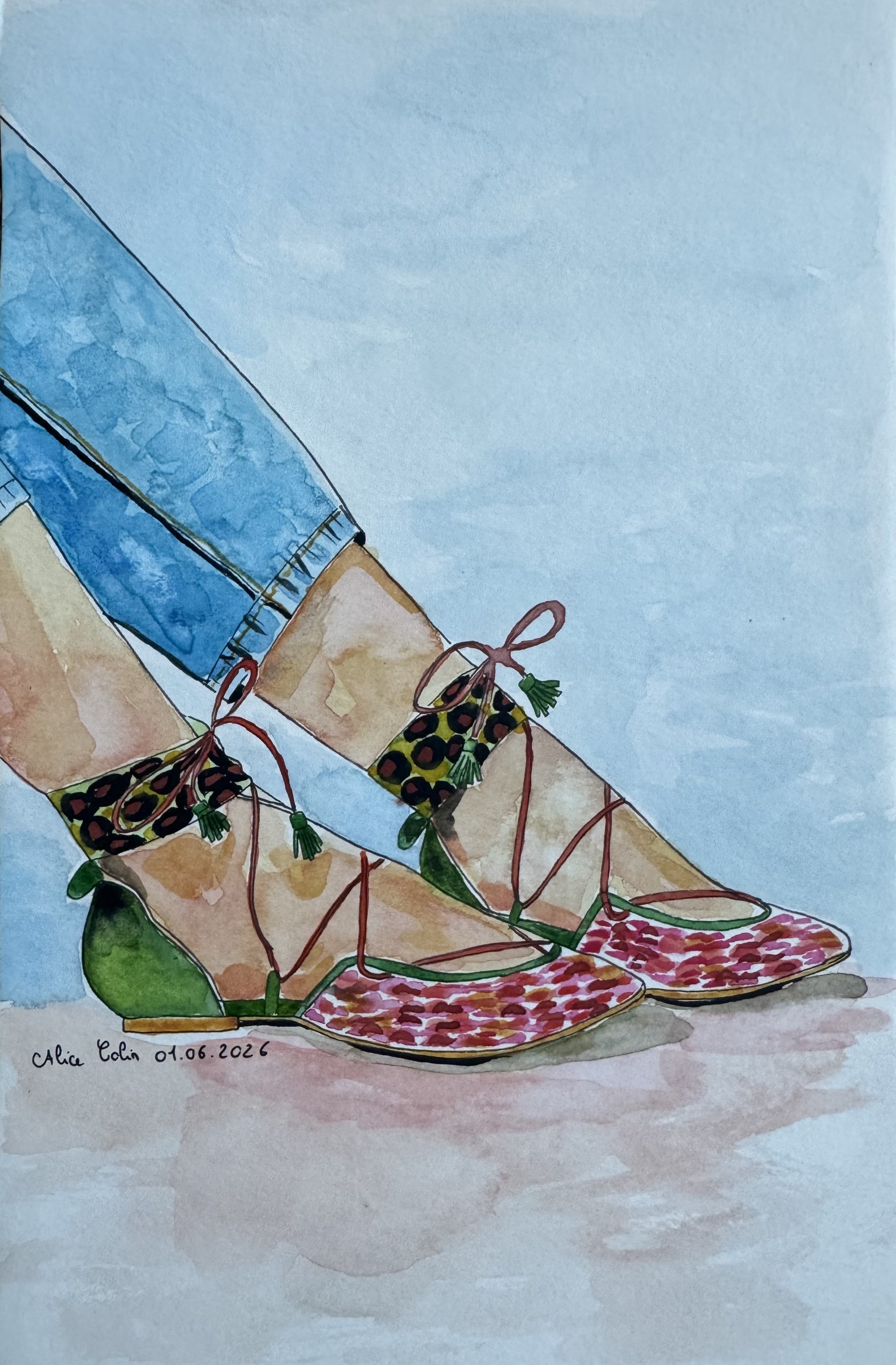 Cheetah shoes
