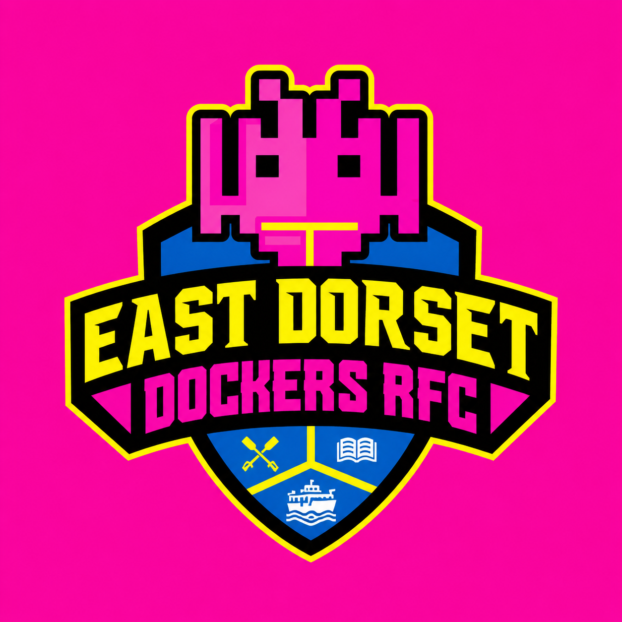 East Dorset Dockers Crest.png