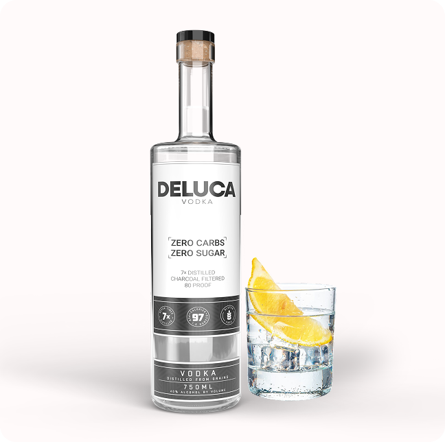 DeLuca 750ml Premium Vodka