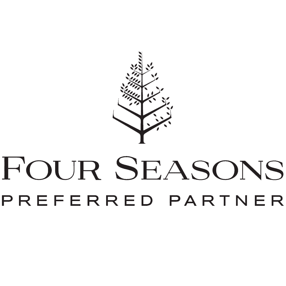 Logo for Four Seasons Preferred Partner featuring a stylized tree with branches and leaves