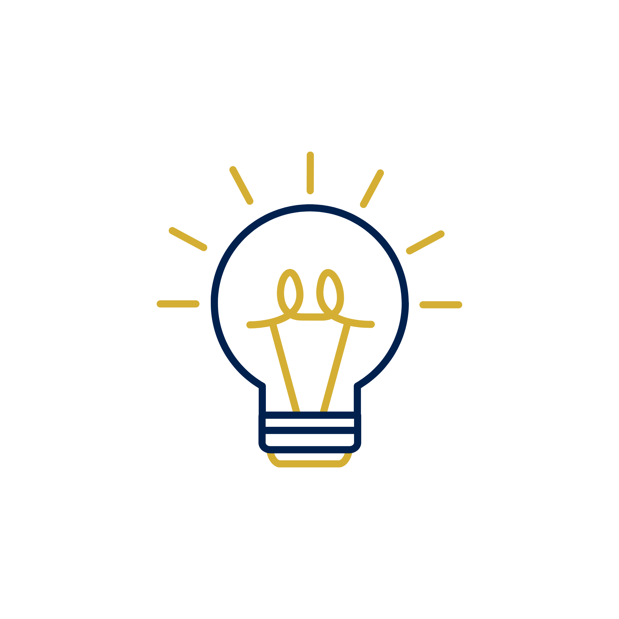 Light bulb indicating Start Up companies