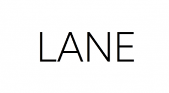 The word 'LANE' written in black uppercase letters on a white background.