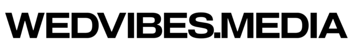 Bold black text on a white background spelling 'WEDVIBES.MEDIA' without spaces or punctuation.