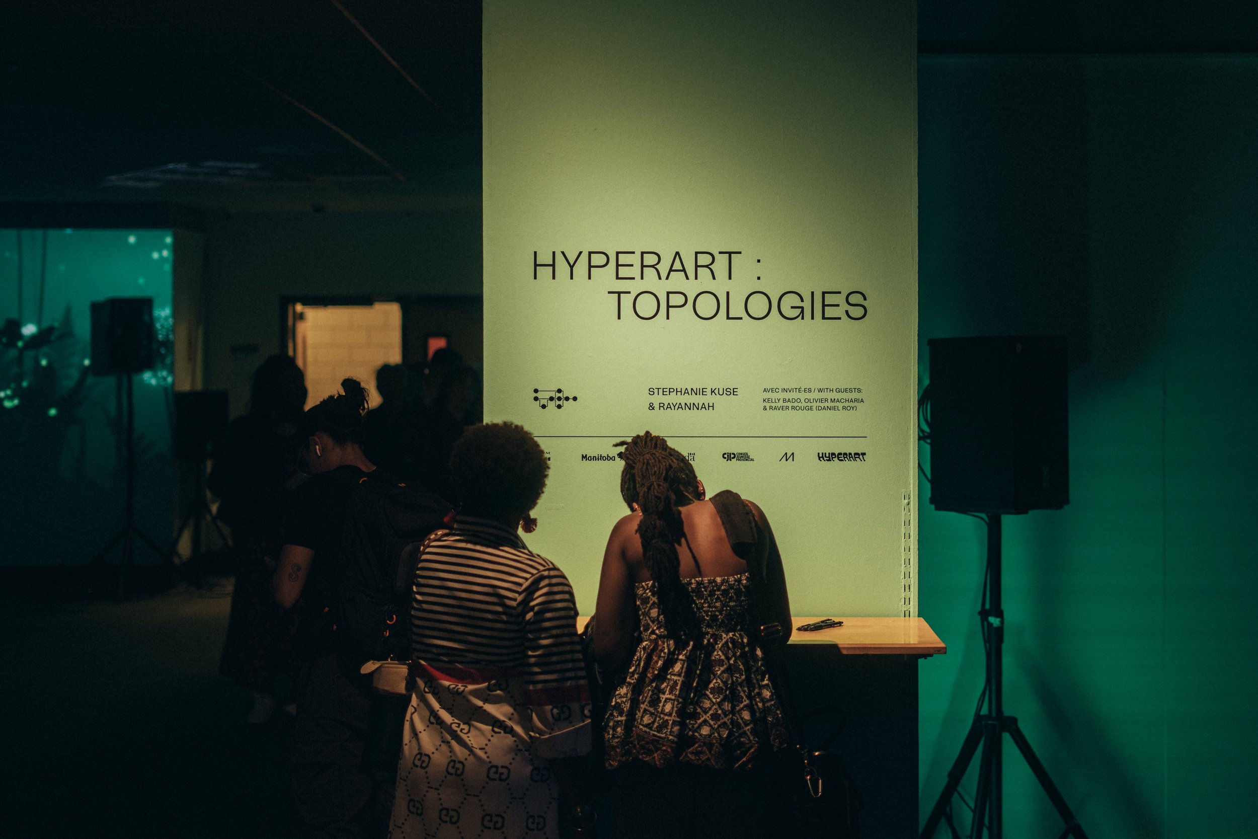 Hyperart Topologies Gallery Opening