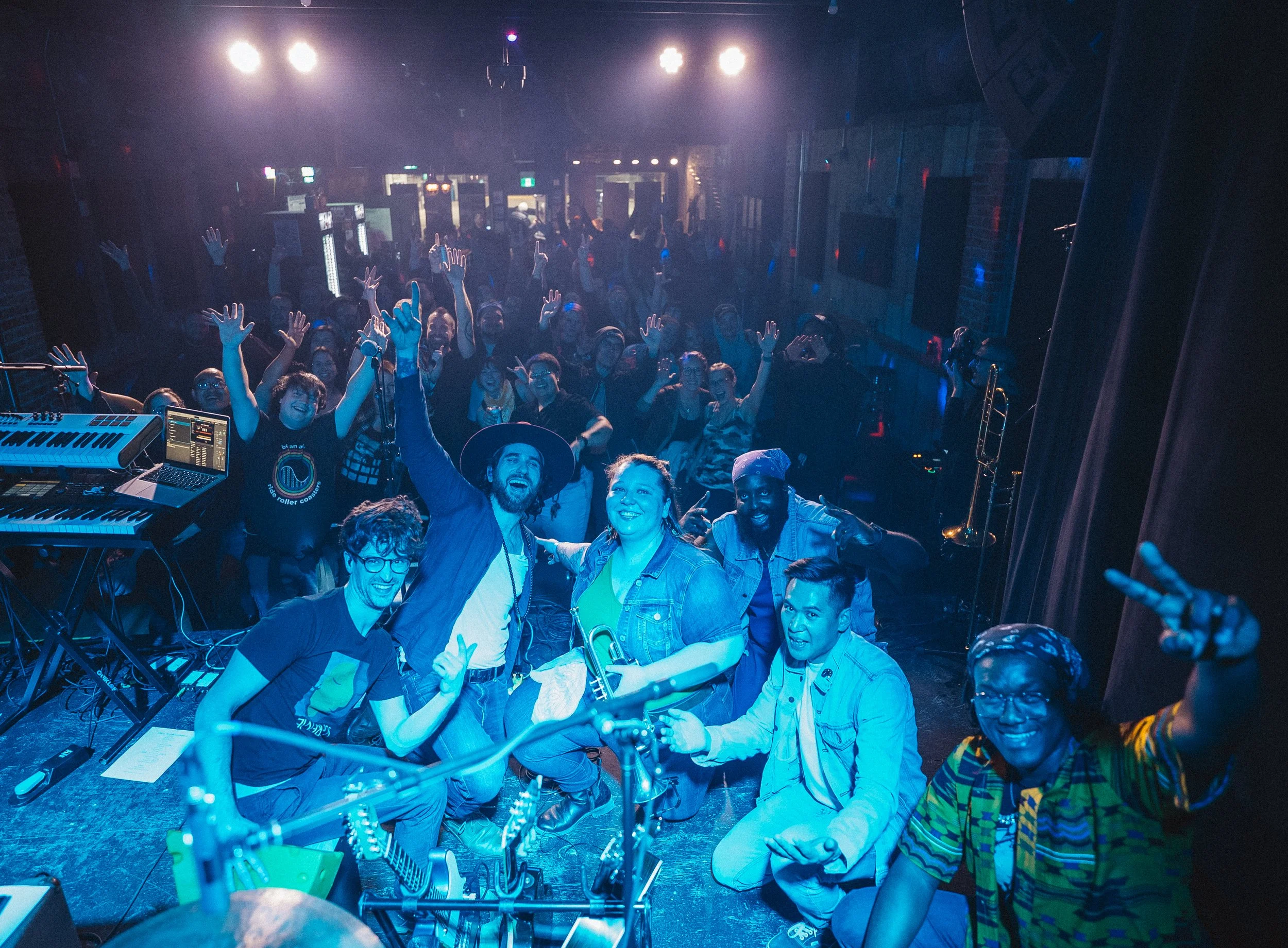 Tyler Del Pino at the Brasstronautz at Sidestage