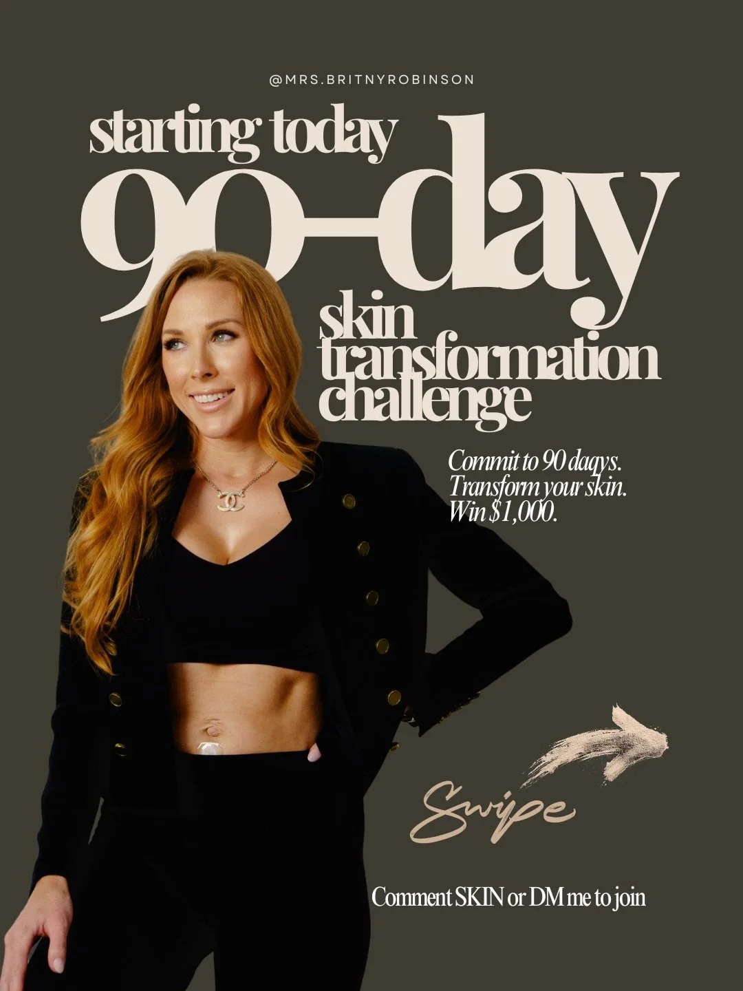 ✨ TODAY IS THE DAY. ✨

Our 90-Day Skin Transformation Challenge officially starts today&hellip; and there&rsquo;s still time to join us.

What if you committed to yourself for the next 90 days?

Just a simple, natural, drug-free technology designed t