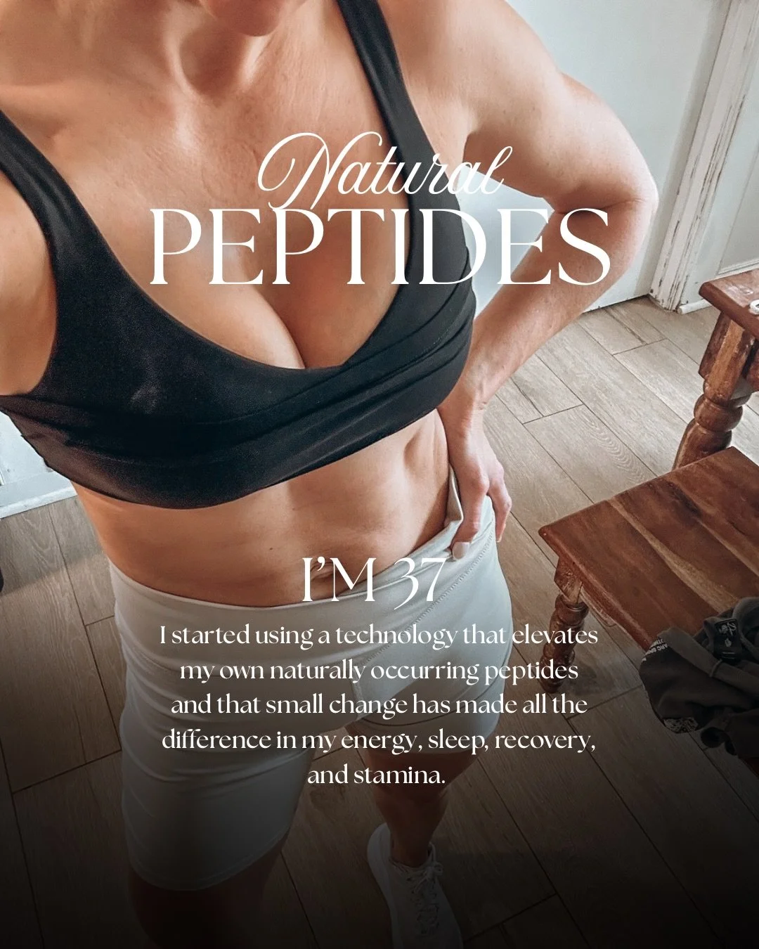 By now you&rsquo;re probably very aware of peptides. But, did you know your body knows how to make some of the most impactful ones naturally? 

I had no clue until I got introduced to this and started wearing them. 

Chronic fatigue- gone 
Sleep - be