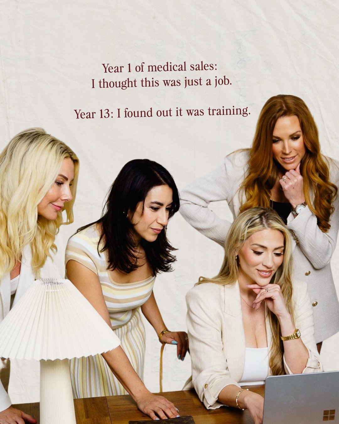 Year 1, I thought medical sales was just a job. 

Year 13, I realized it was training for something I couldn&rsquo;t see yet.

I used to think the goal was the paycheck, the high of continuously advancing and getting better positions.. But every hard