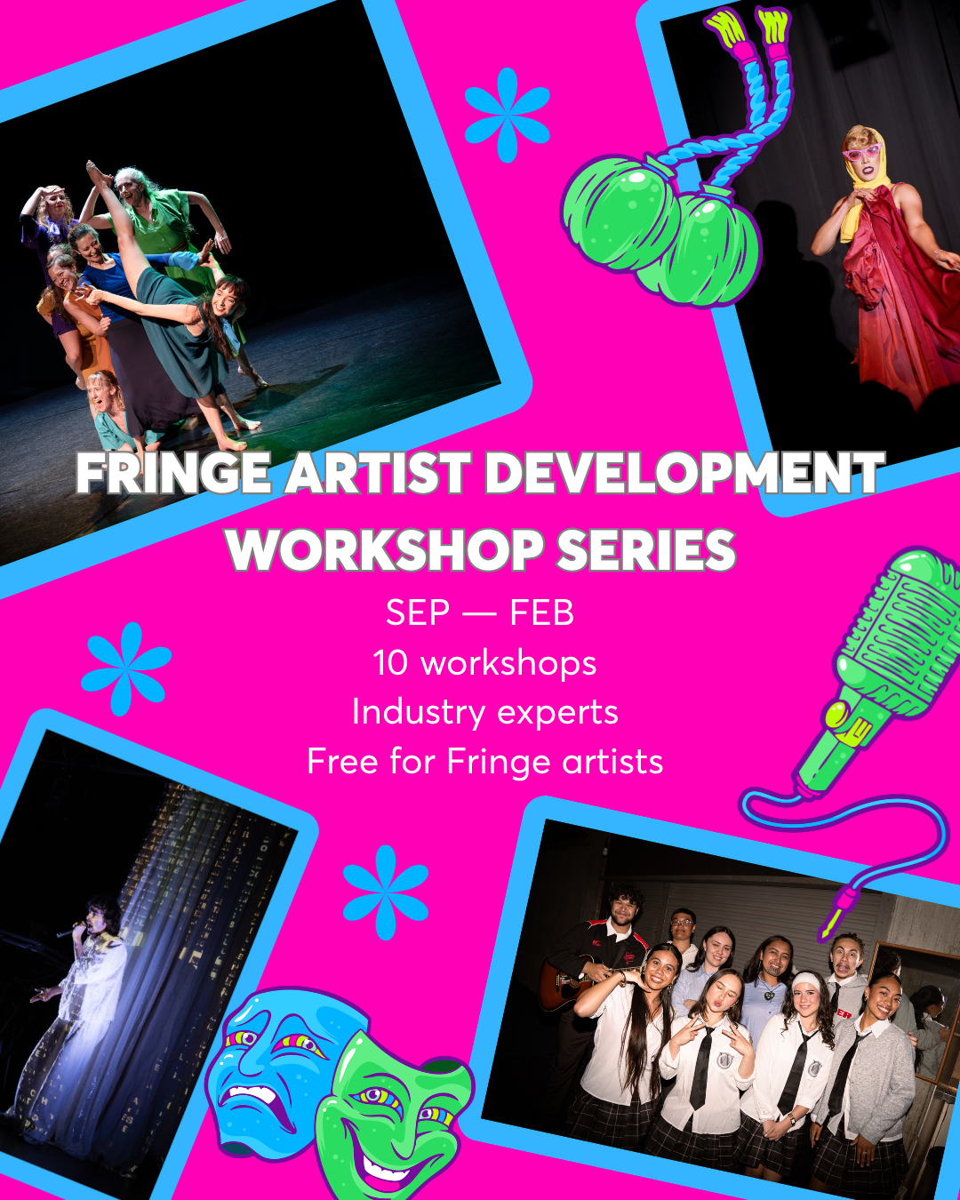 Artist Development Workshops with the Fringe