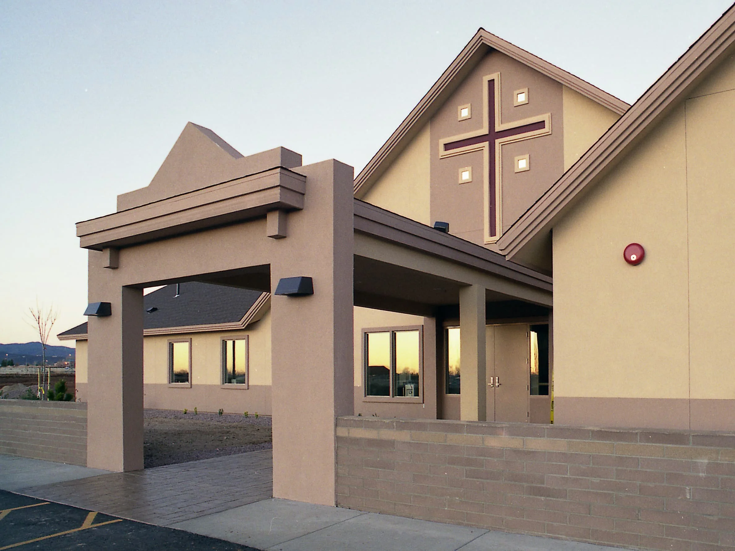 Michael Taylor designs church exterior