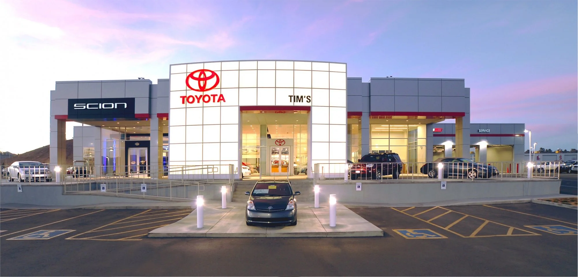 Tim's car dealership