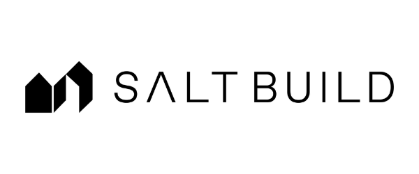 Salt Build logo with stylized 'S' and 'B' in black on a white background.