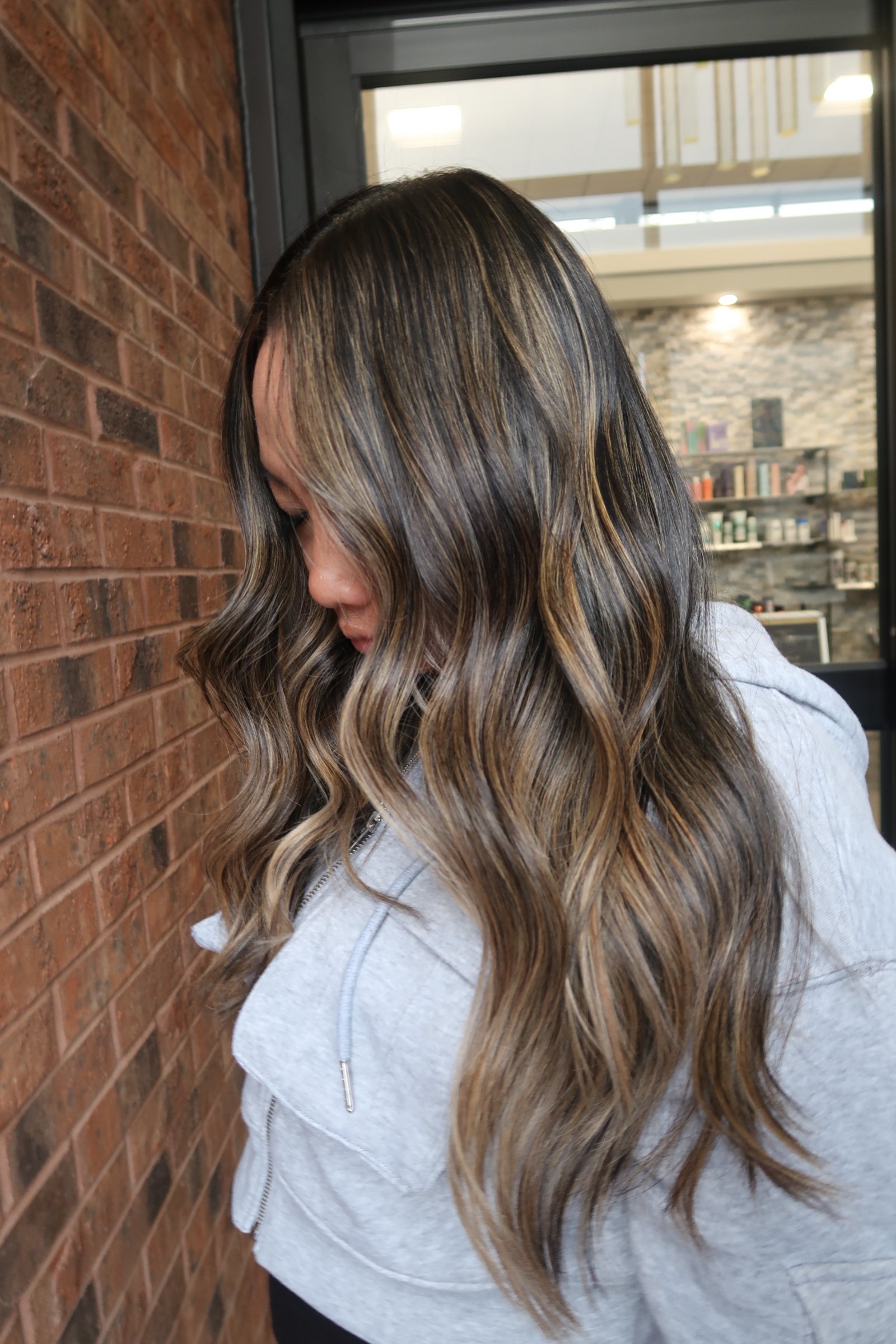 Half Custom Blonding
