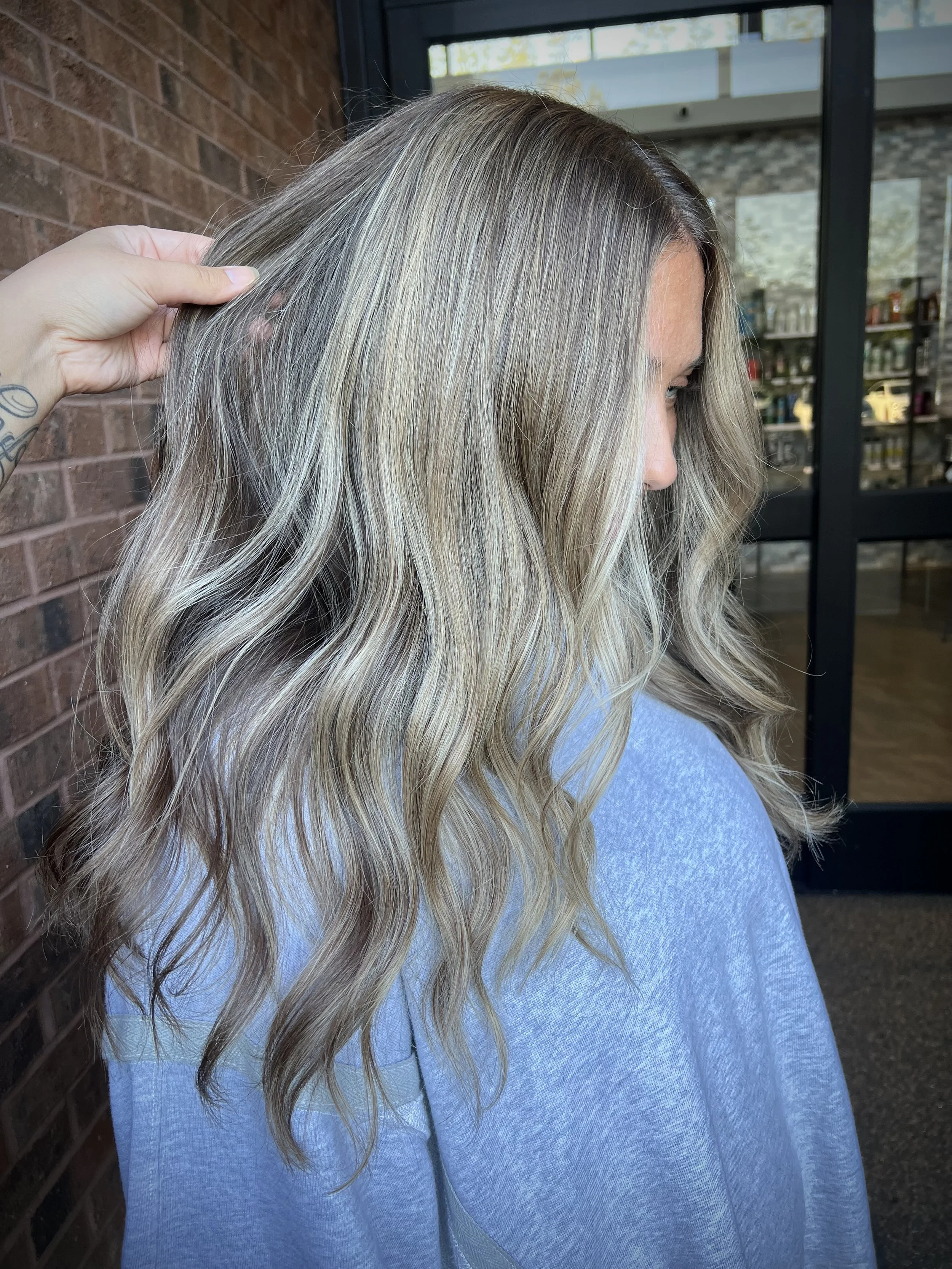 Partial Custom Blonding