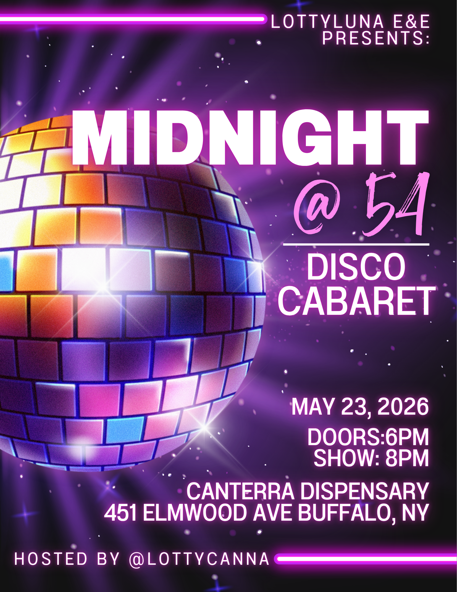 Midnight @ 54: A Disco Cabaret