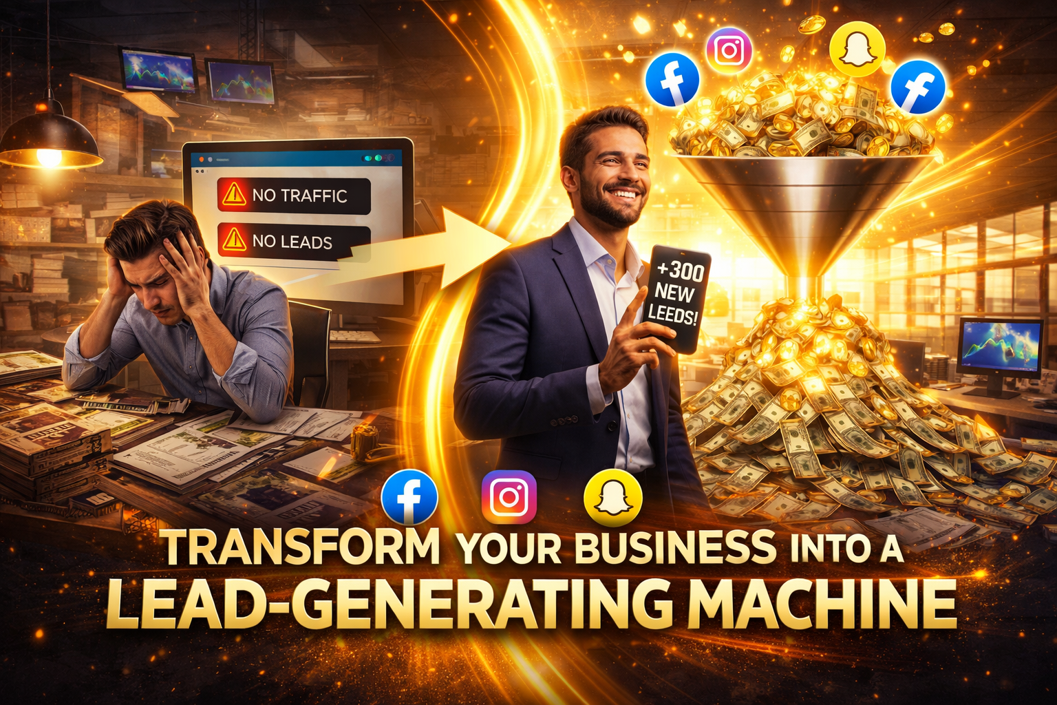 Social Media Lead-Generation Machine