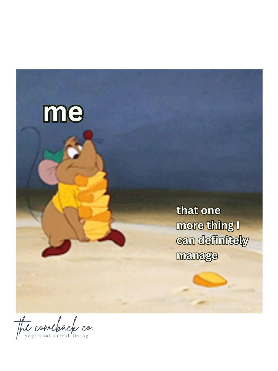 🐭😜🙌🏻
.
Most of my life analogies are #Disney based 

Which dates me and relates me to all those other peeps 

G u s - G u s 🐭 was teaching us the life lessons before we even knew it 

Forget the princess storyline and take a look at those lil mi