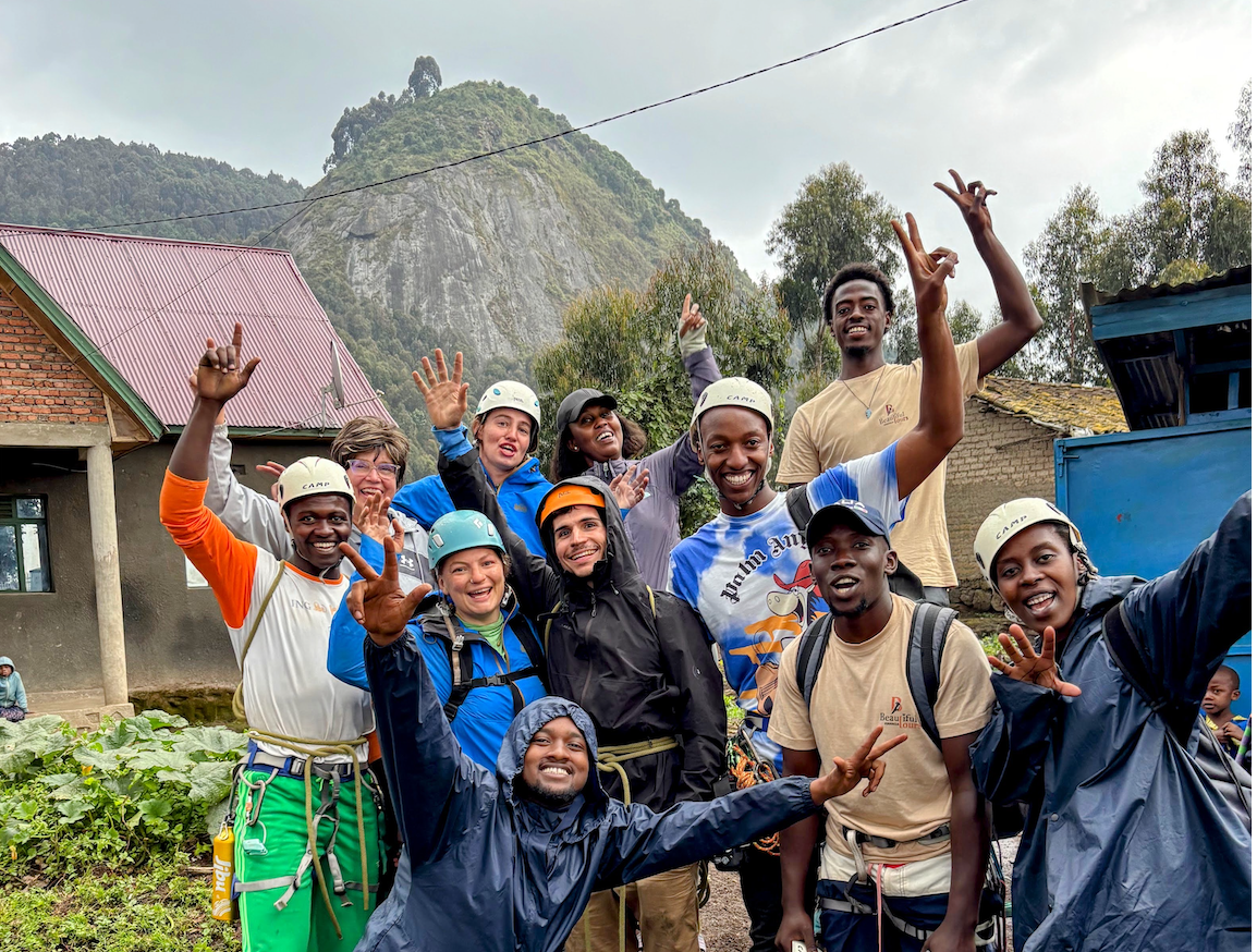 Climbing Training in Rwanda June 2025 - Bigogwe