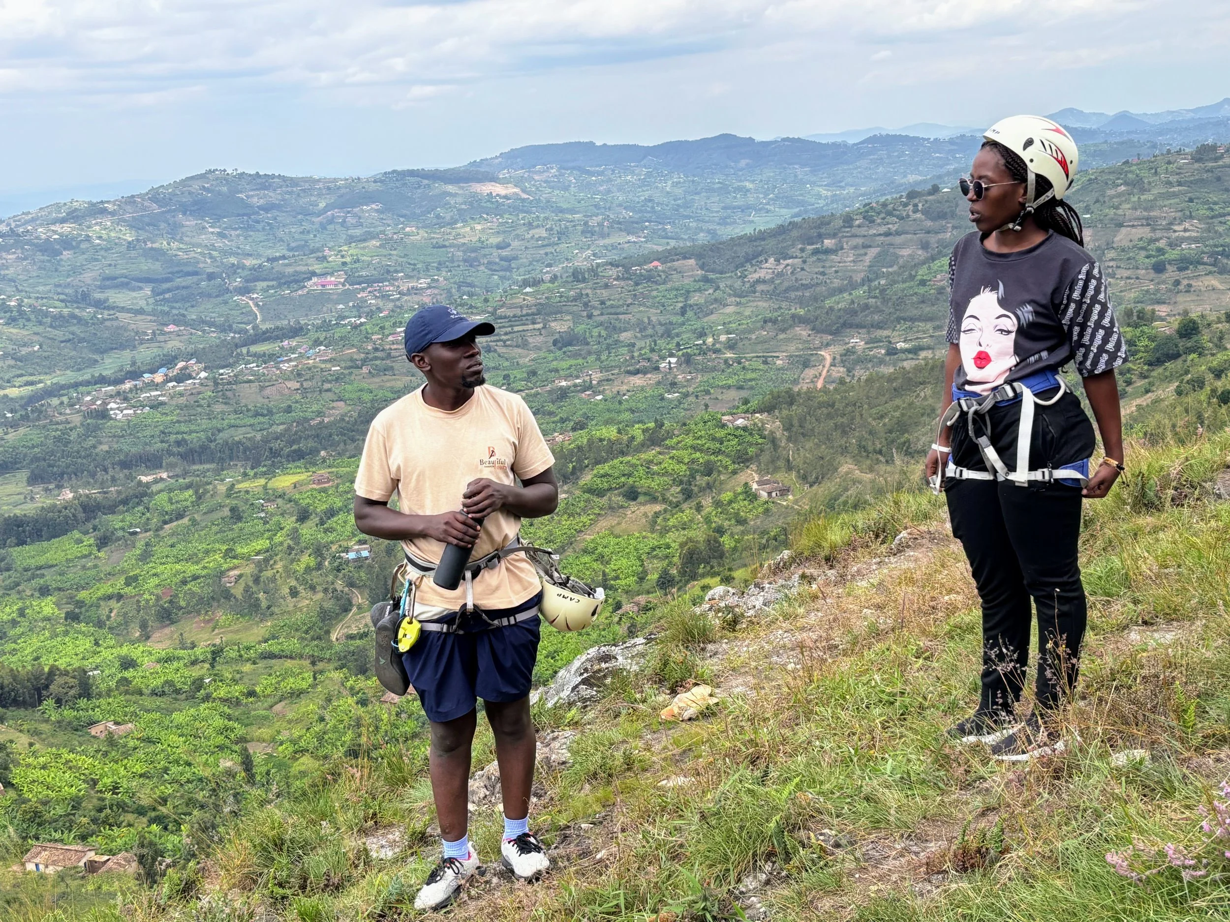 Rock Climbing Training in Rwanda June 2025