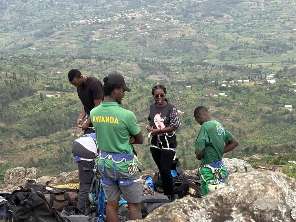 Rock climbing training - Rwanda June 2025