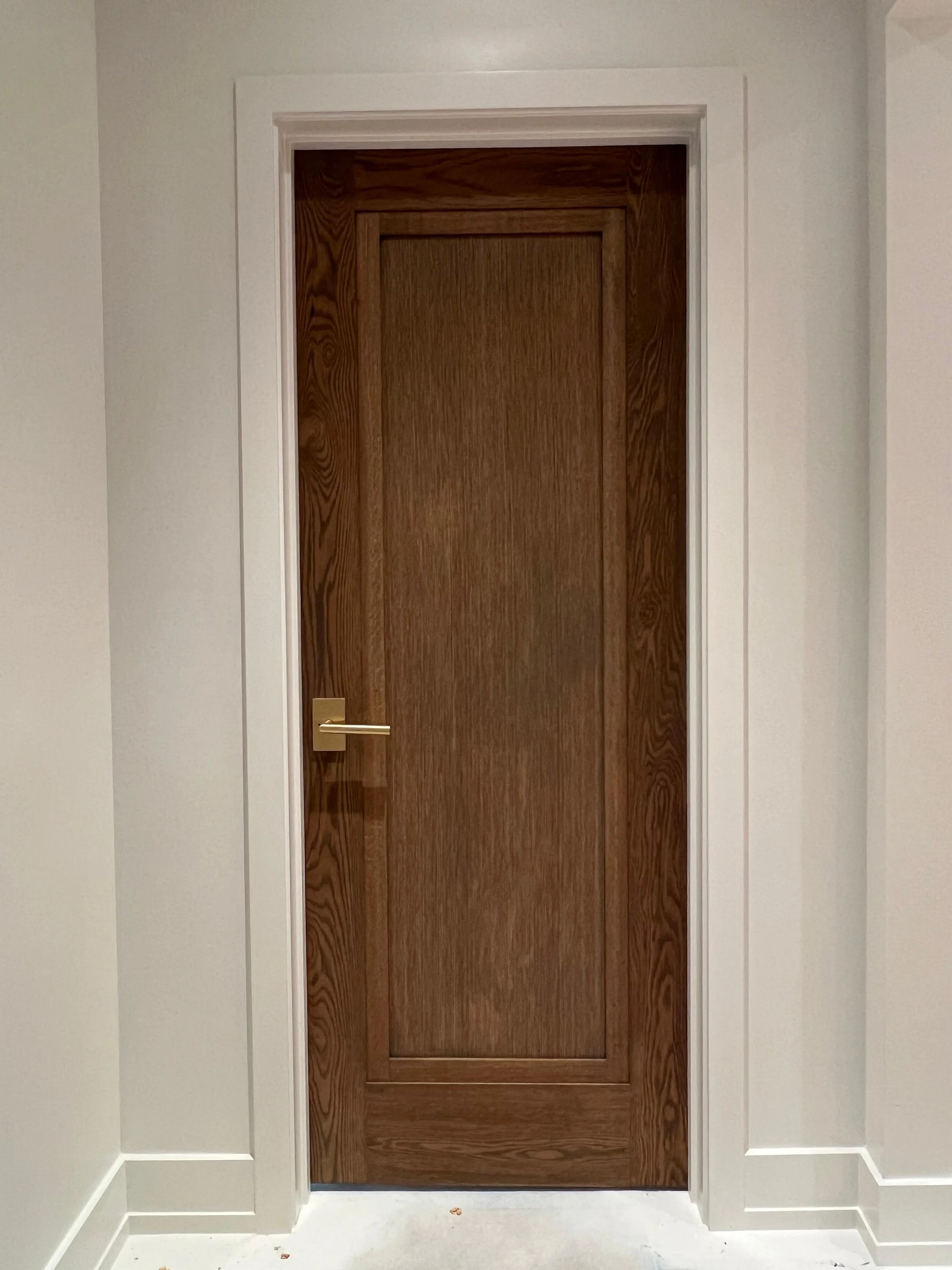 Interior 1 Panel Shaker WHITE OAK 