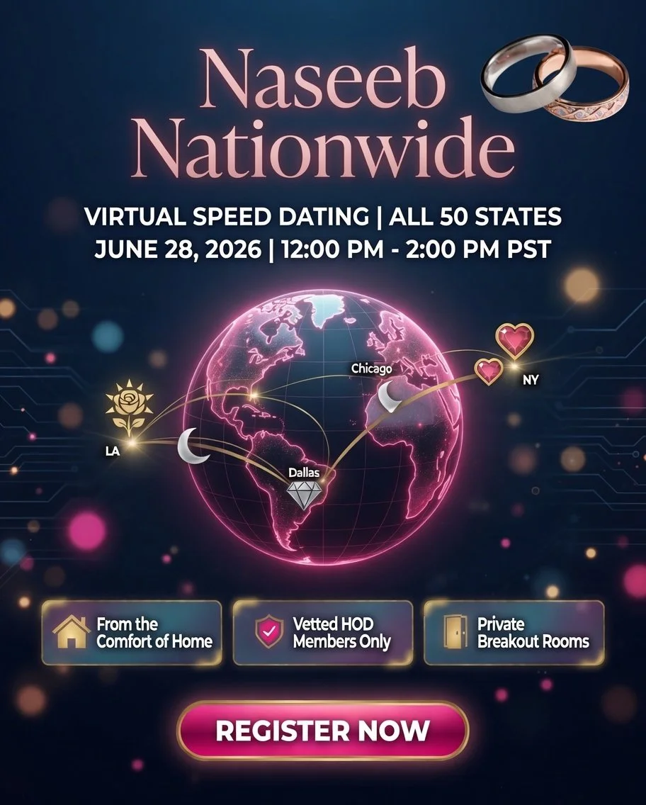 Naseeb Nationwide: The Monthly Virtual Social ($30.00) | June 28