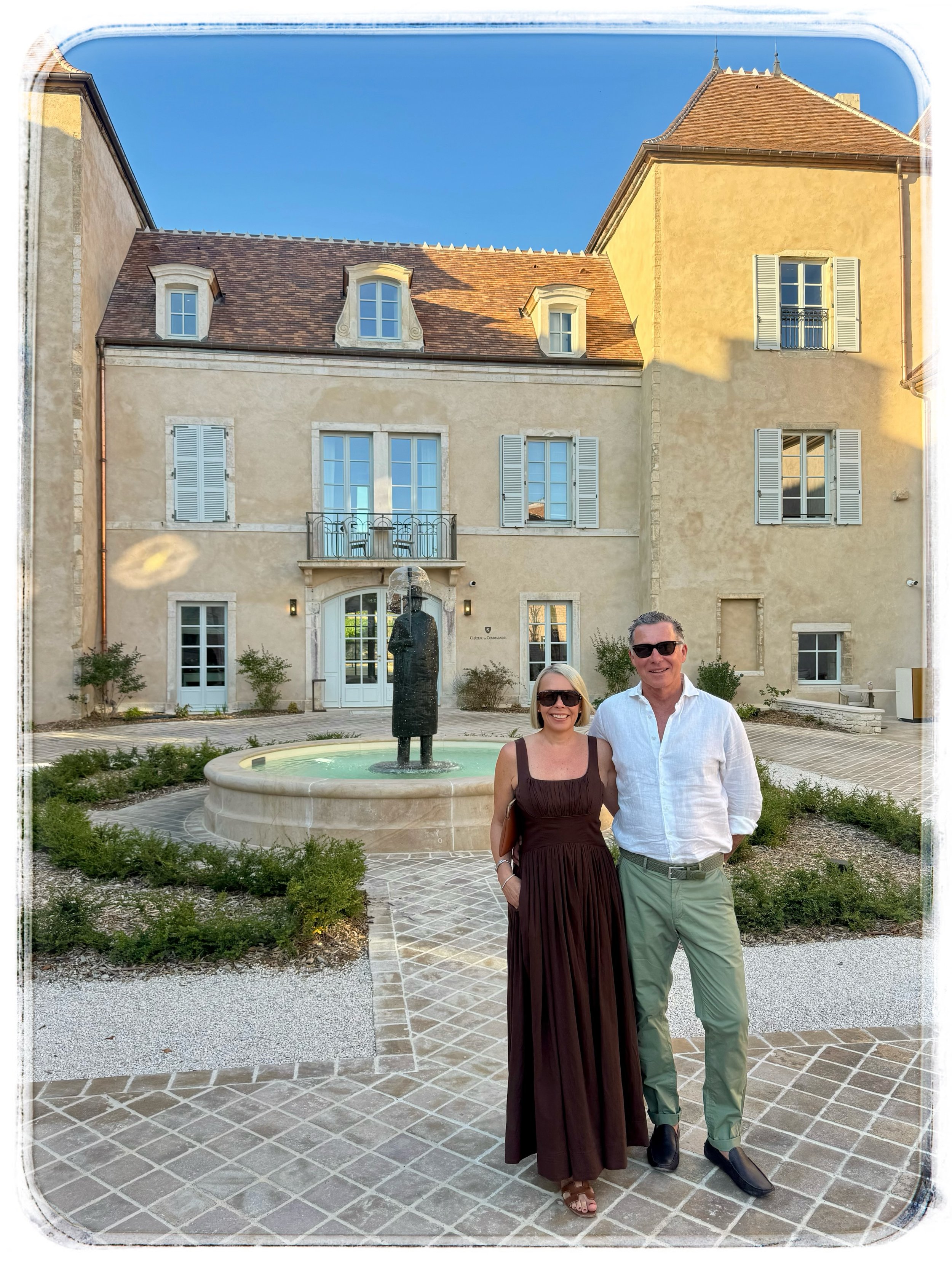 Some places you visit, and there are others you fall completely in love with.

Set amongst the vineyards, @chateaulacommaraine was our base for our time exploring Burgundy.  This recently opened hotel personifies luxury done well - facilities include