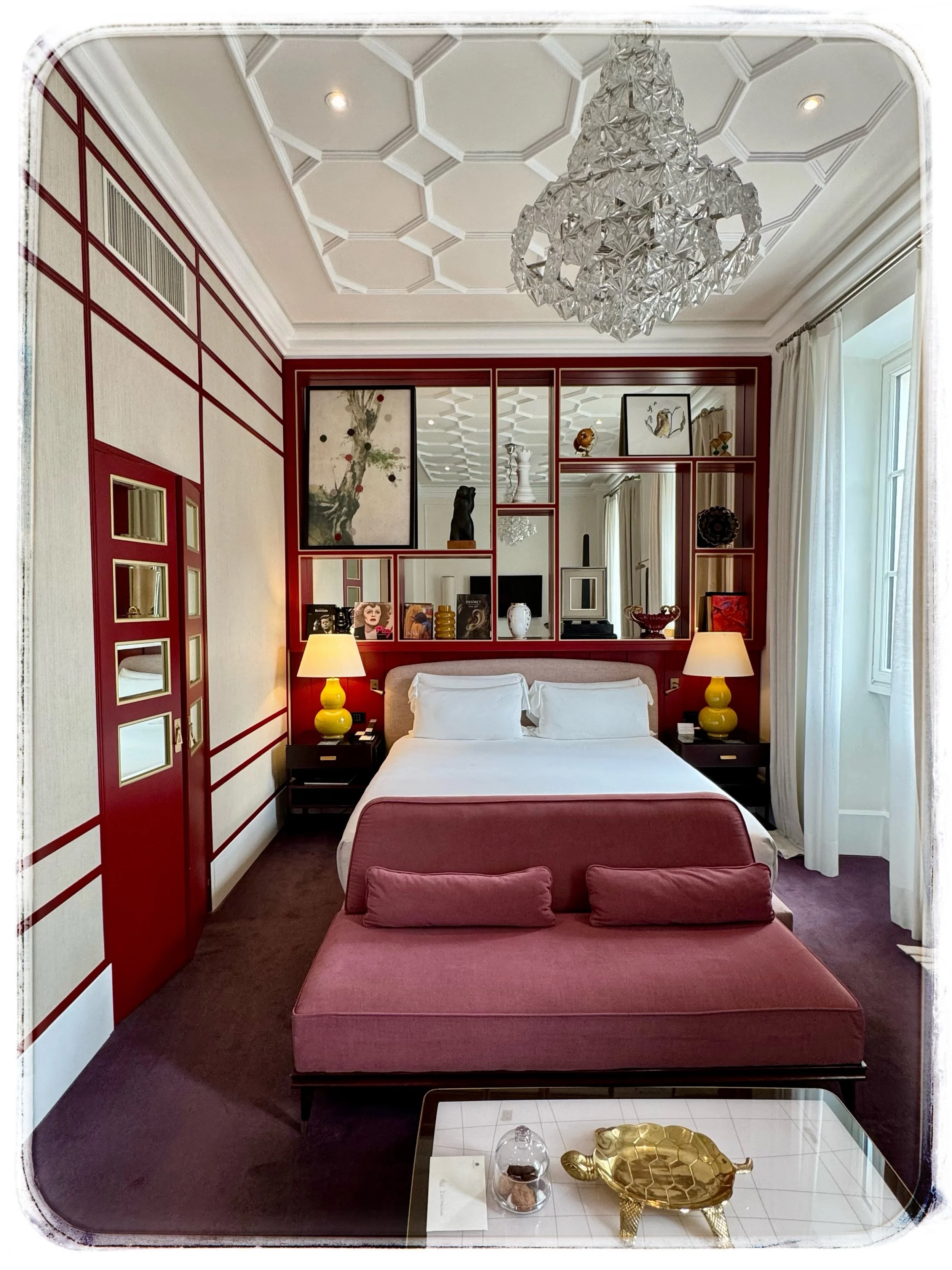 Tucked away down a quiet side street in the centre of Rome is @hotelvilon 

The hotel enjoys a privileged position, backing onto the incredible private garden of Palazzo Borghese, and the Spanish Steps and Via del Corso are within an easy 8-minute wa