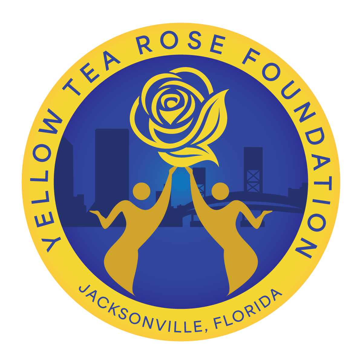 YELLOW TEA ROSE FOUNDATION