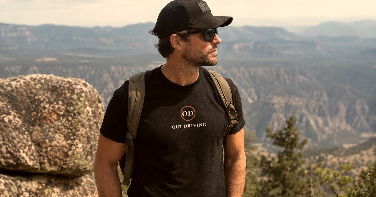 Out Driving Standard Tee (Dark)