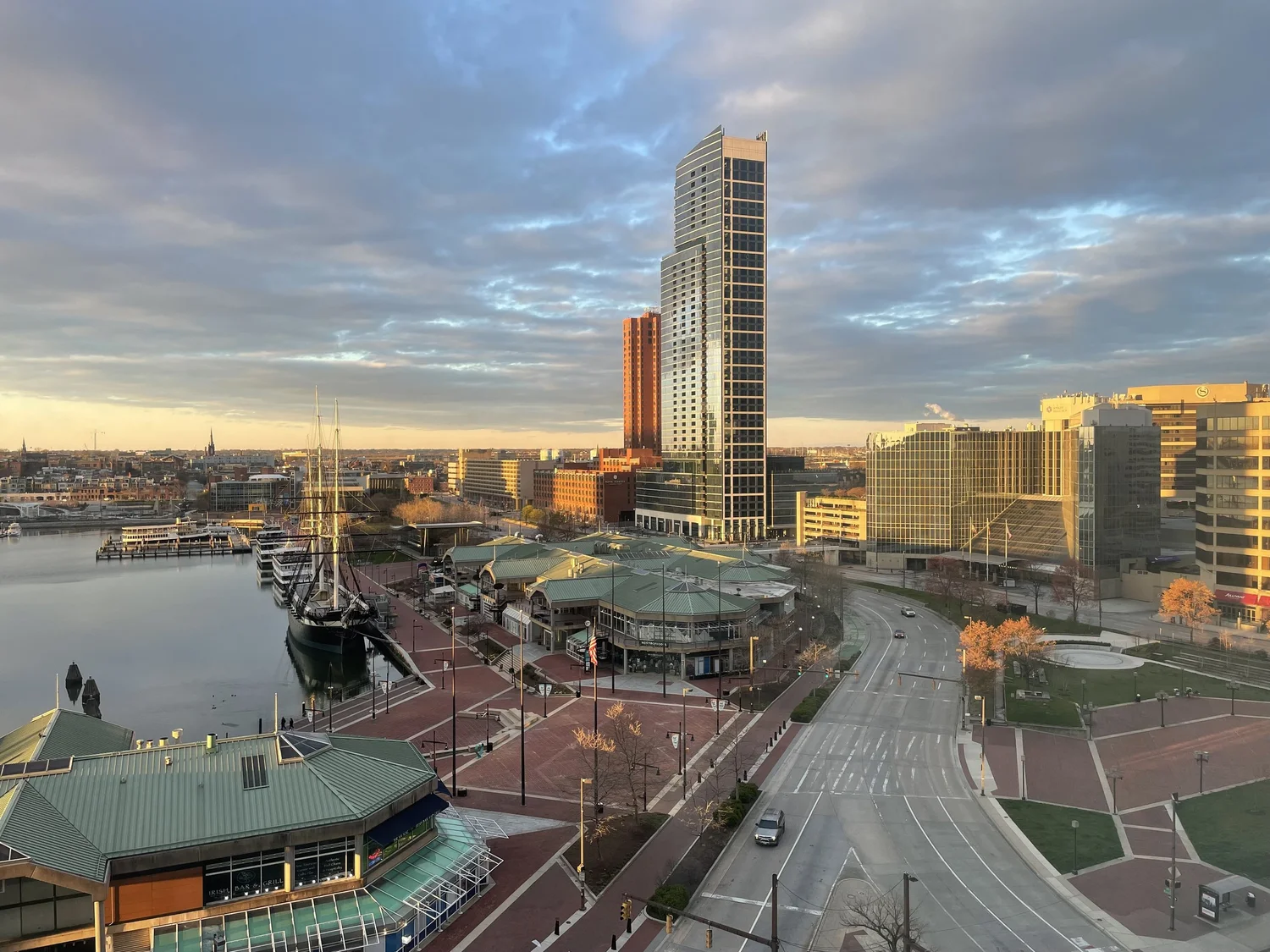 Inner Harbor at first light