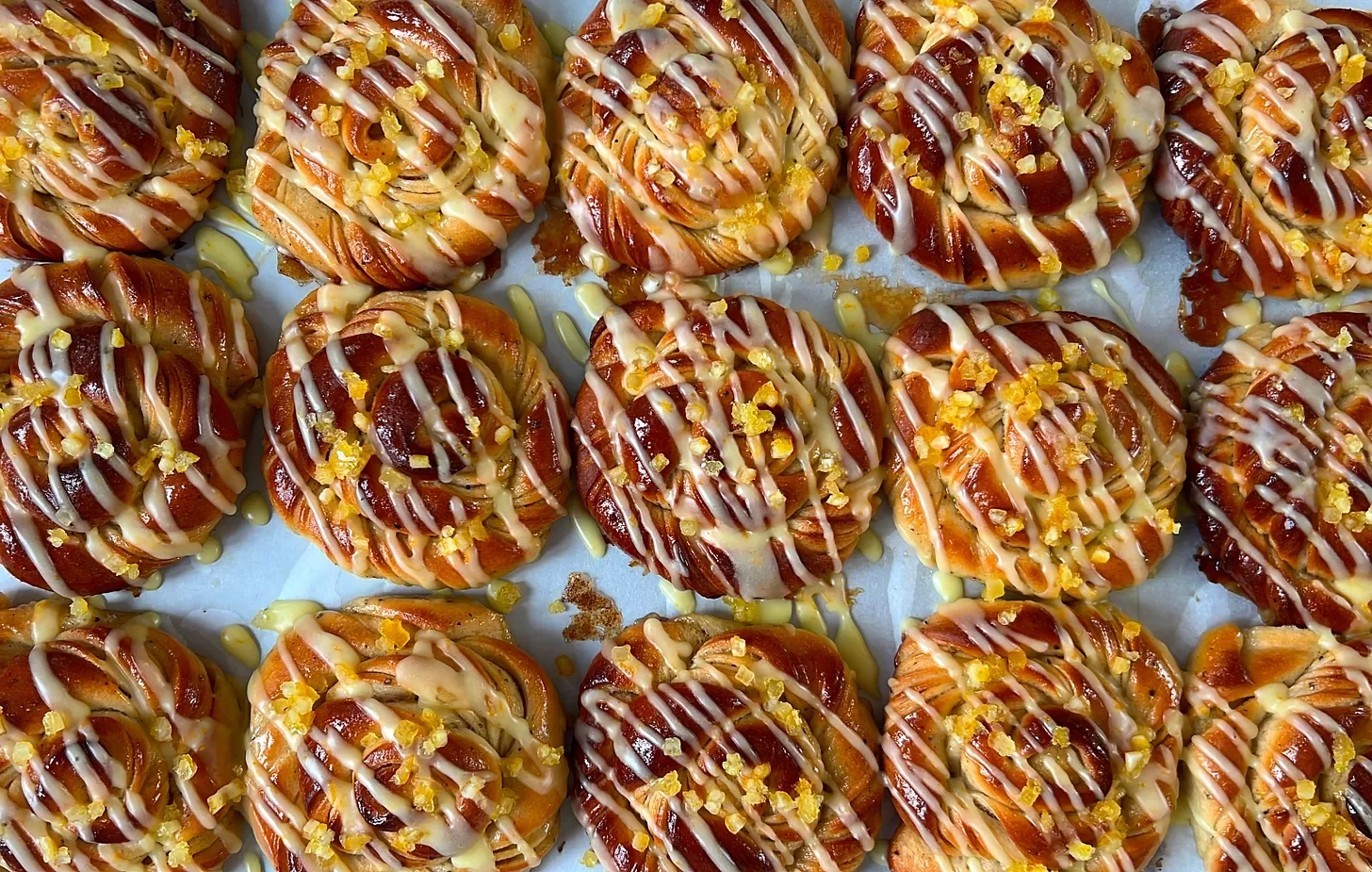Orange Cardamom Buns