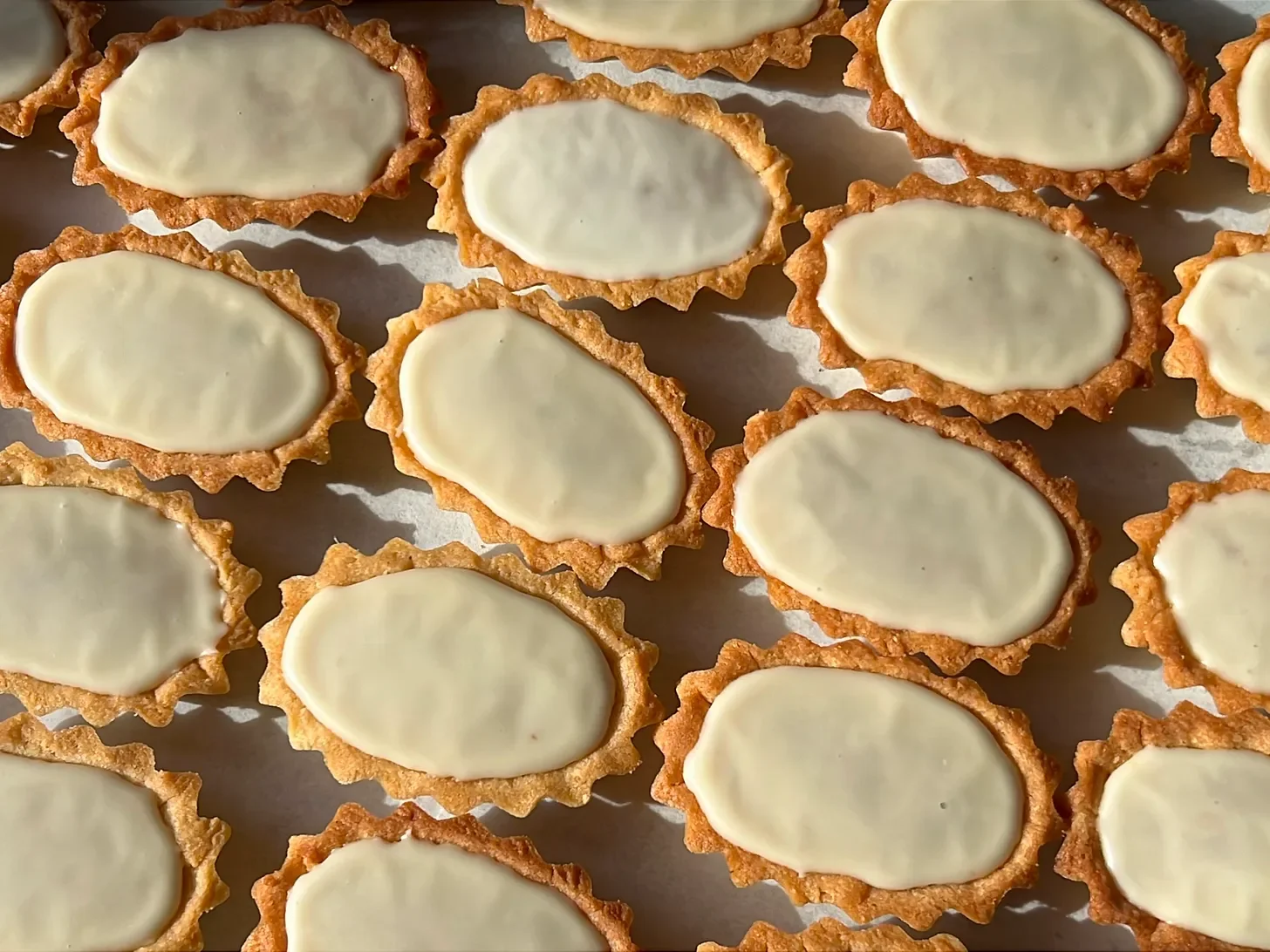 Salted Almond Mazarins with Rum