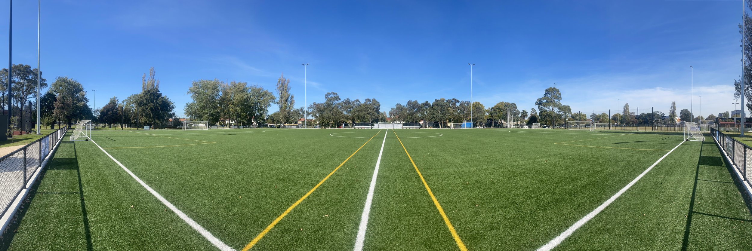 JL Murphy Reserve synthetic soccer pitch