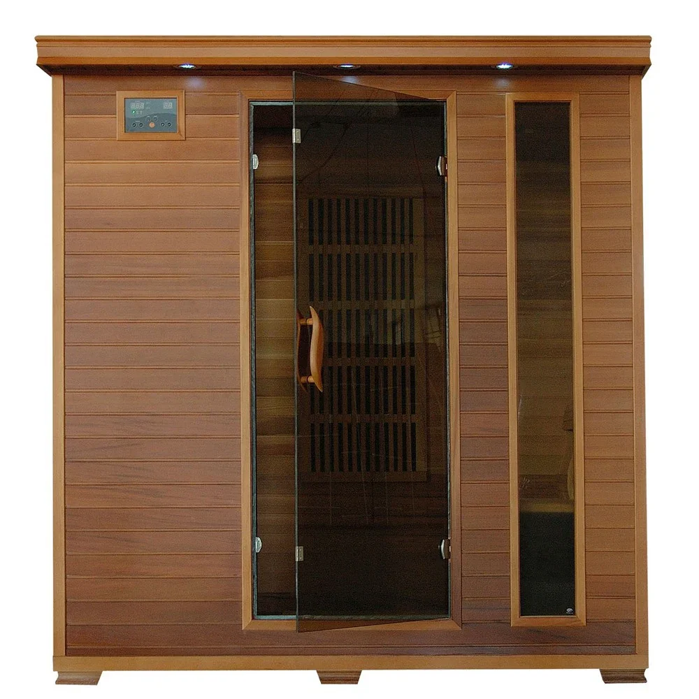 Klondike- 4 Person Cedar Infrared Sauna