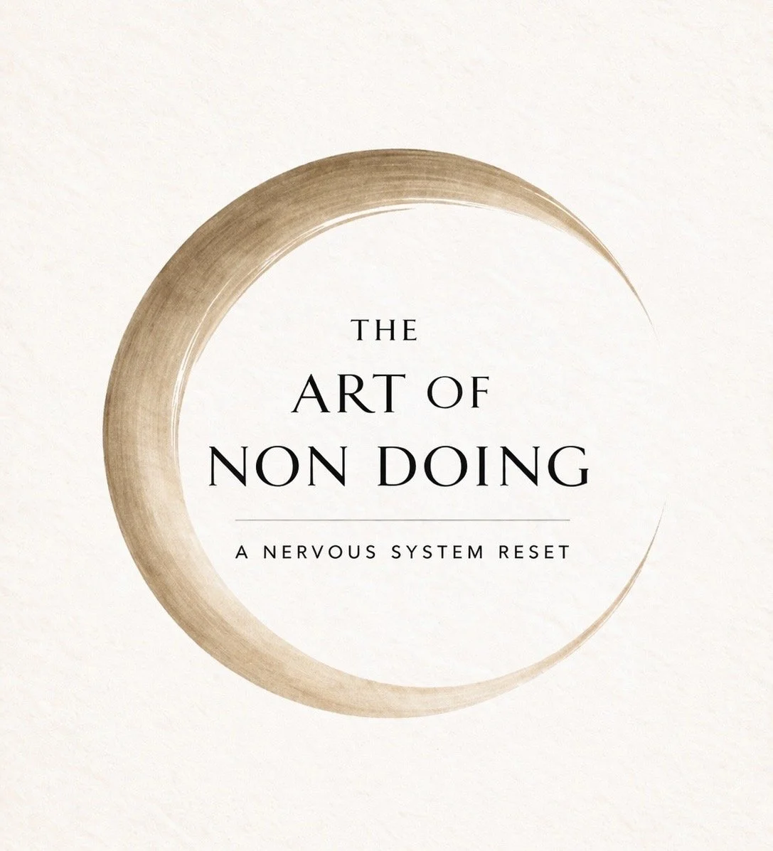 The Art of Non Doing