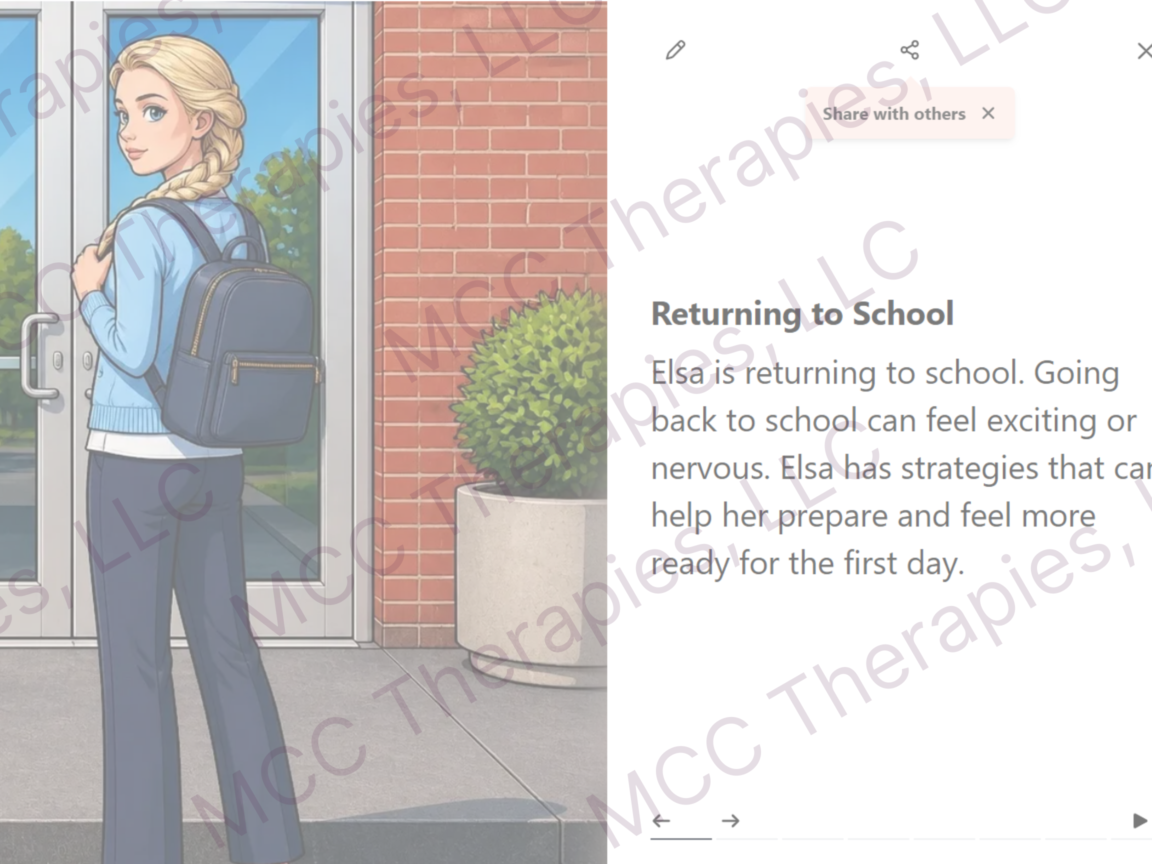 Elsa Social Story - Store.png
