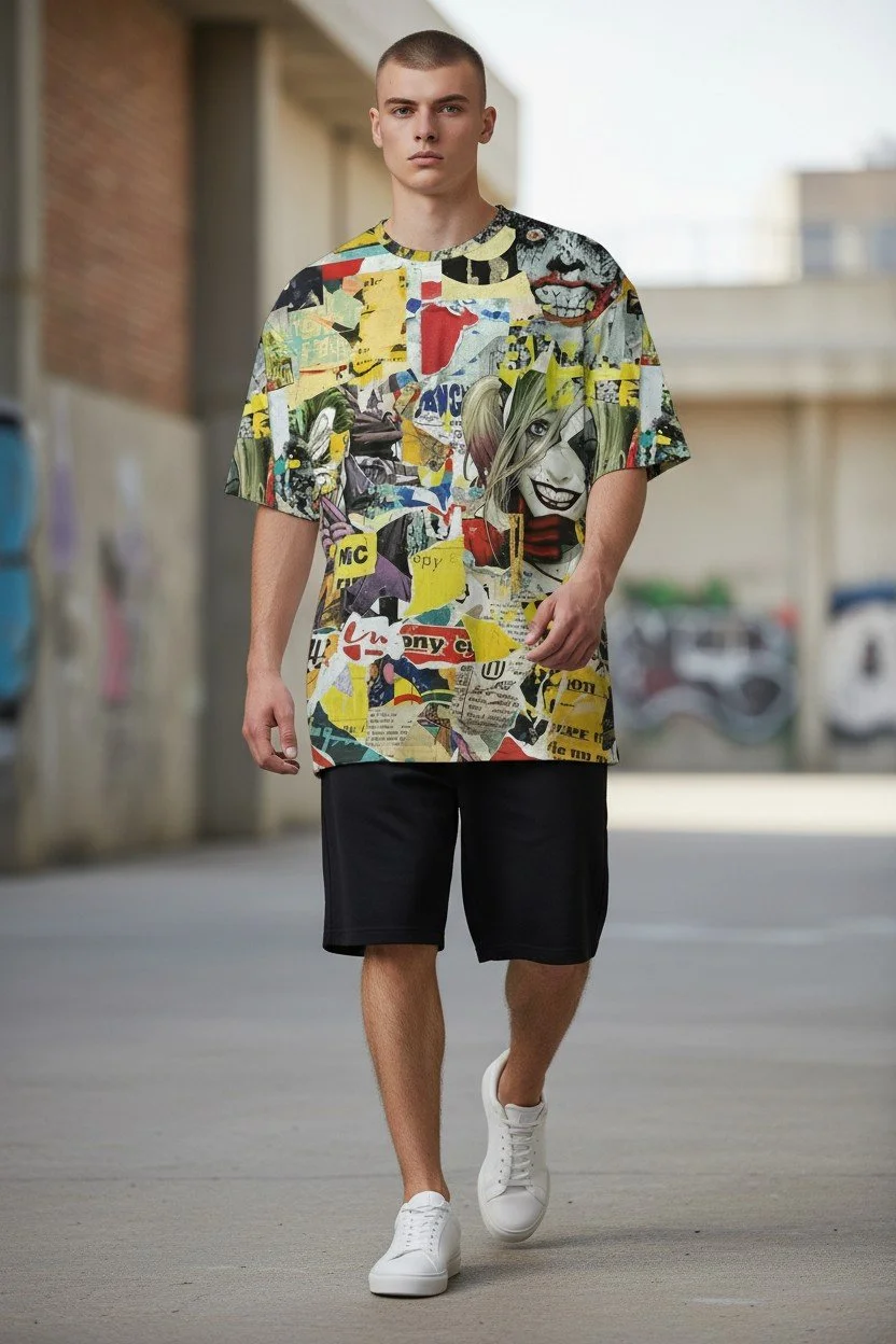 Urban Art Collage T-Shirt