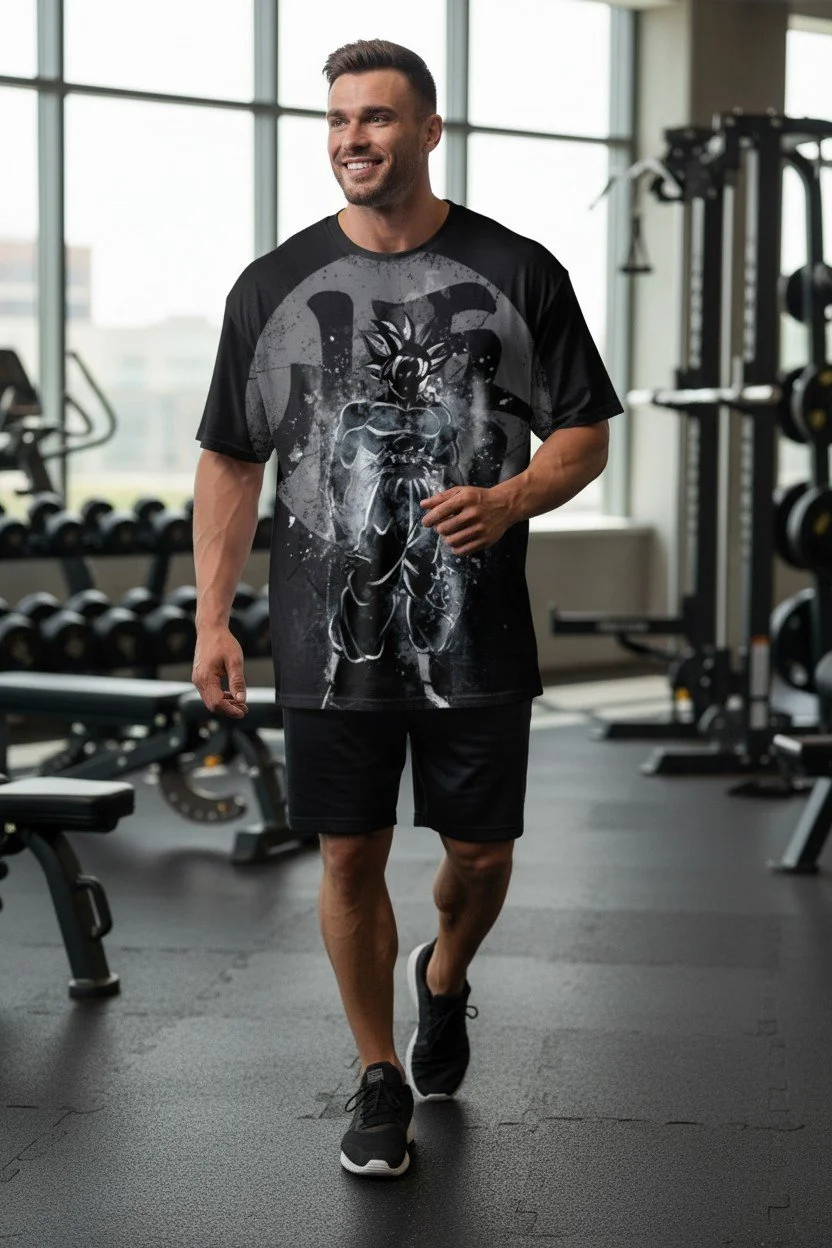 Anime Warrior Gym T-Shirt
