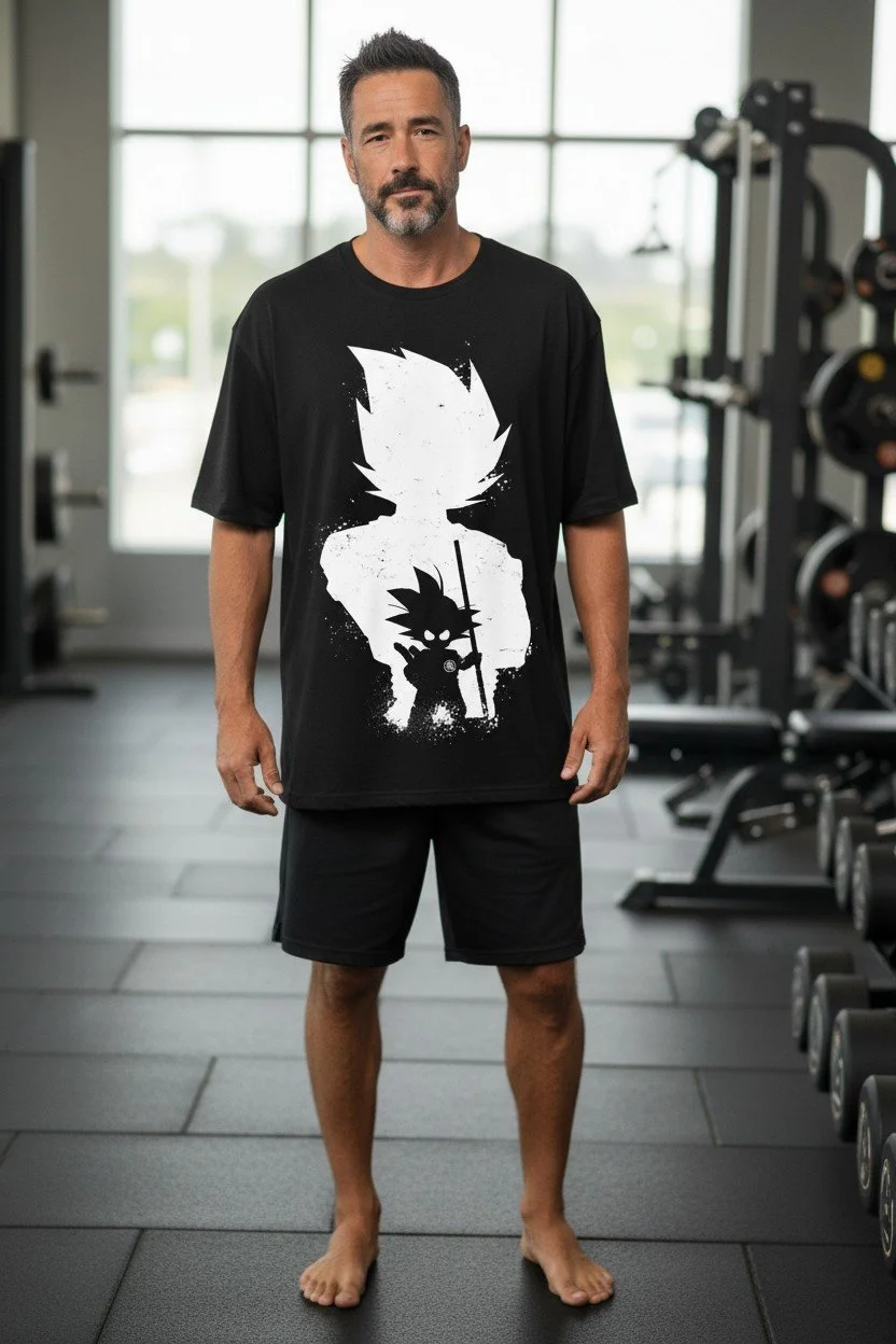 Heroic Anime Graphic T-Shirt