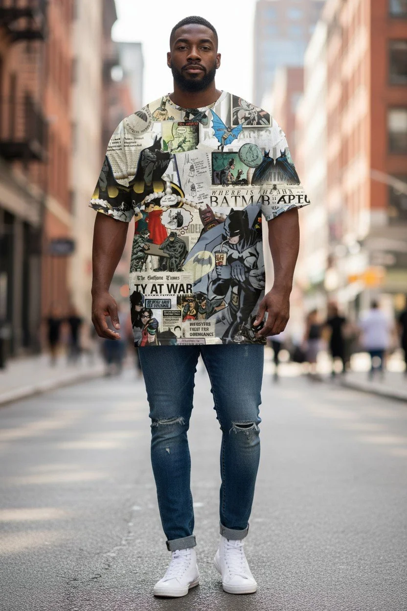 Batman Comic Strip T-Shirt