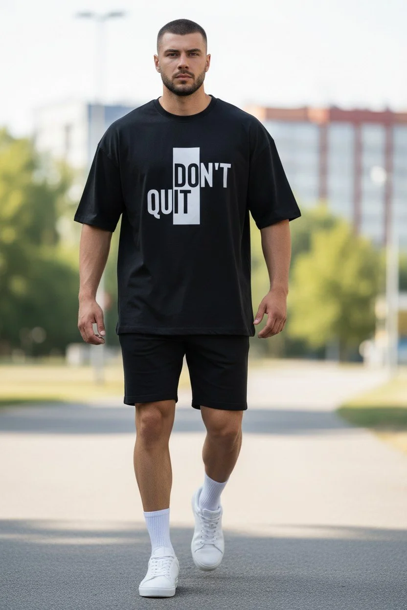 'DON'T QUIT' Unisex Motivational T-Shirt