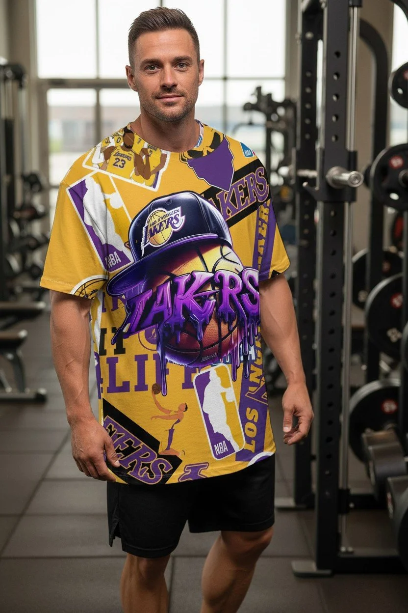 LA Basketball Fanatic Graphic Tee