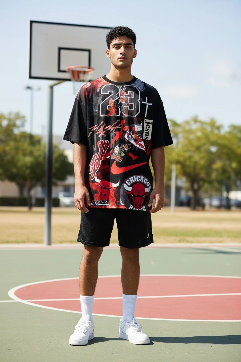 Unisex Oversized Graphic Streetwear Tee