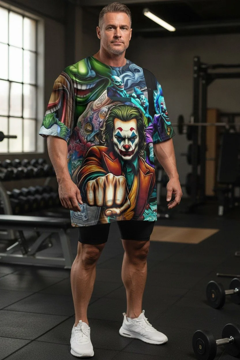 Joker-Inspired Graphic Tee