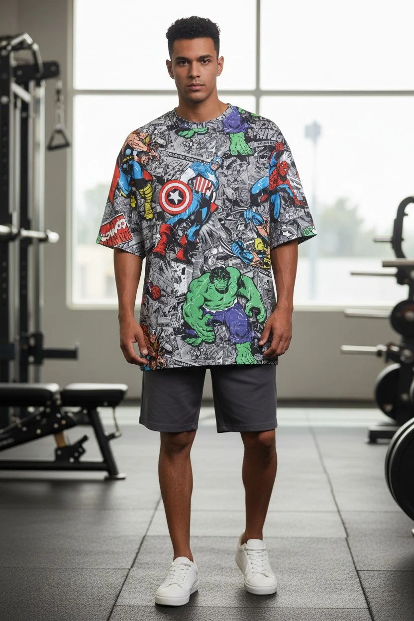 Superhero Legends Graphic T-Shirt