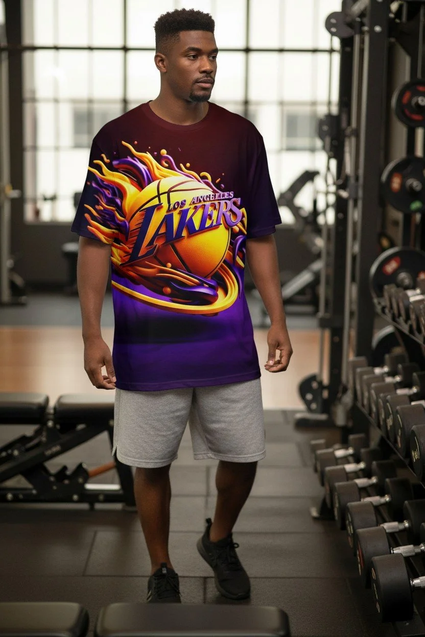 Dynamic Basketball Team Spirit T-Shirt