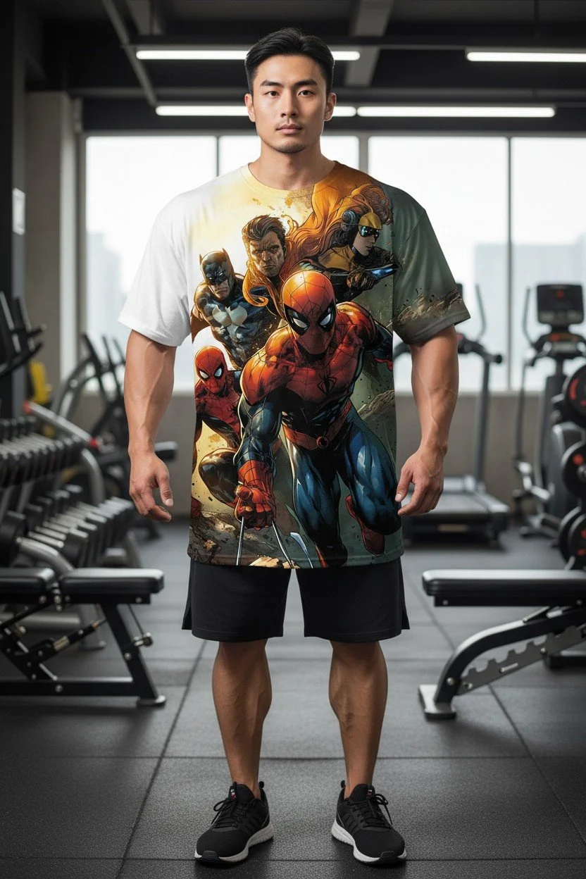 Superhero Action T-Shirt